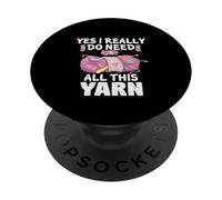 Oui, J'Ai Vraiment Besoin de Toute la Laine PopSockets PopGrip Adhésif