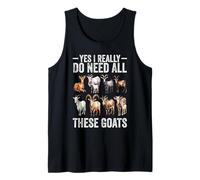 Oui, J'Ai Vraiment Besoin de Toutes Ces chèvres - Goat Lover Farmer Débardeur