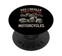 Oui, J'Ai Vraiment Besoin de Toutes Ces Motos, mécaniciens de Garage PopSockets PopGrip Adhésif