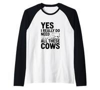 Oui, J'Ai Vraiment Besoin de Toutes Ces Vaches, Un drôle d'amoureux de la Ferme Manche Raglan