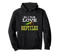 Oui, j'aime vraiment les reptiles. Adorables fans de reptiles Sweat à Capuche