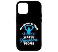 Oui, Je Fais Partie de Ces Personnes Qui pratiquent l'aquagym - Aqua Aerobics Coque pour iPhone 12/12 Pro