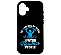 Oui, Je Fais Partie de Ces Personnes Qui pratiquent l'aquagym - Aqua Aerobics Coque pour iPhone 16