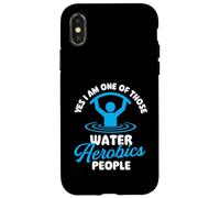 Oui, Je Fais Partie de Ces Personnes Qui pratiquent l'aquagym - Aqua Aerobics Coque pour iPhone X/XS