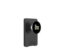 Oui, Je Lance comme Une Fille Veut Une leçon de Softball féminin PopSockets PopWallet pour MagSafe
