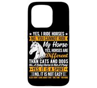 Oui, Je Monte à Cheval Non, Vous ne Pouvez Pas Monter à Cheval Oui, Les Chevaux Le sont Coque pour iPhone 15 Pro