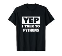 Oui, Je Parle à Pythons, Un Dicton drôle de Pythons T-Shirt Graphique avec Valeur