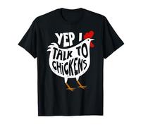 Oui, je parle aux poules T-Shirt