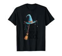 Oui, Je Peux Conduire Un bâton Halloween - Halloween drôle - Sorcière T-Shirt
