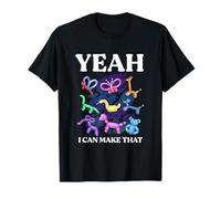 Oui, Je Peux Faire ça Artiste créateur d'animaux en Ballons T-Shirt