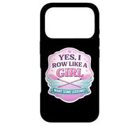 Oui, Je Rame comme si Une Fille Voulait des leçons Une équipe d'aviron Amusante Coque pour iPhone 17 Pro