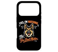 Oui, Je Regarde. Non, Vous n'avez Pas d'importance - Berger Allemand Coque pour iPhone 17 Pro