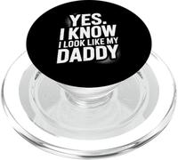 Oui, je ressemble à mon père, je le connais pour un fils et une fille amusants PopSockets PopGrip pour MagSafe