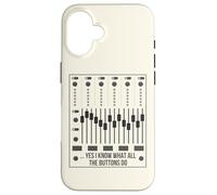 Oui, Je Sais ce Que Font Tous Les Boutons, ingénieur du Son, Mixer Boar Coque pour iPhone 16