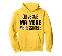 Oui Je Sais Ma Mère Me Ressemble Fille Et Fils Maman Enfants Sweat à Capuche
