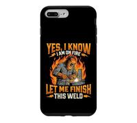Oui, Je Sais Que Je suis en feu, Laisse-Moi Terminer Cette Soudure - Welder Coque pour iPhone 7 Plus/8 Plus