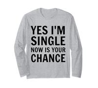 Oui, Je suis célibataire Maintenant est Votre Chance de Rencontres drôles célibataires Manche Longue