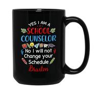 Oui, Je Suis Conseiller D'Orientation Scolaire. Tasse À Thé Céramique Tasse À Café Durable Mug Cadeaux Fantaisie Pour Noël Anniversaire Collègue 330ml