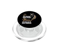 Oui, Je suis Le Cheval et Non Je Trouve ce n'est Pas Un problème. PopSockets PopGrip pour MagSafe