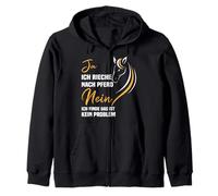 Oui, Je suis Le Cheval et Non Je Trouve ce n'est Pas Un problème. Sweat à Capuche