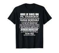 oui je suis un fil chanceux parce que j'ai été élevé par T-Shirt