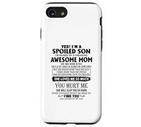 Oui, je suis un fils gâté, je suis élevé par une maman géniale, peut-être. Coque pour iPhone SE (2020) / 7 / 8