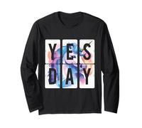 Oui Jour Yes Day Licorne Arc-En-Ciel Manche Longue