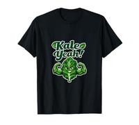 Oui, Kale ! Motif de Feuille de Chou frisé Amusant pour gourmets T-Shirt