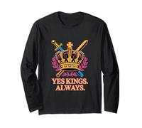Oui, Kings, Monarchiste, Catholique Traditionnel, Christ-Roi Manche Longue