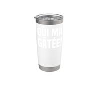 Oui Ma Gâtée: Humour Marseille Drôle Expression Marseillaise Gobelet isotherme en acier inoxydable double paroi