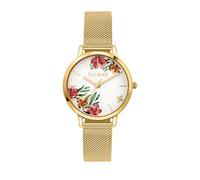 Oui&me Montre Femme, Seul Temps, Analogique, 32 mm, Collection Fleurette, Fleurs - ME010429