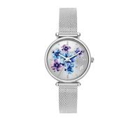 Oui&me Montre Femme, Seul Temps, Analogique, 33 mm, Collection Etoile, Détails Floraux - ME010420