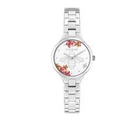 Oui&me Montre femme, temps seulement, analogique, 30 mm, collection JOLIE, fleurs, abeille - ME010433