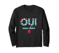 Oui Mon Cheri Cool French Expression Quotes Graphic Designs Manche Longue