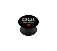 Oui Mon Cheri Cool French Expression Quotes Graphic Designs PopSockets PopGrip Adhésif