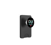 Oui Mon Cheri Cool French Expression Quotes Graphic Designs PopSockets PopWallet pour MagSafe