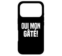 Oui Mon Gâté: Humour Marseille Drôle Expression Marseillaise Coque pour iPhone 17 Pro