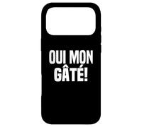 Oui Mon Gâté: Humour Marseille Drôle Expression Marseillaise Coque pour iPhone 17 Pro Max