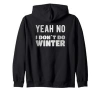 Oui, Non, Je ne Fais Pas l'hiver. Sweat à Capuche