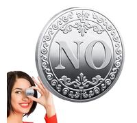 Oui Non Pièces de Décision de Monnaie | . Pièces en métal double face, pièces de collection, pièces pour amis, pièces de collection d'anniversaire, pièces de vote, pièces de décision
