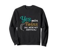 Oui Nous Sommes Jumeaux Non Nous ne Sommes Pas identiques à Une Famille correspondante Sweatshirt