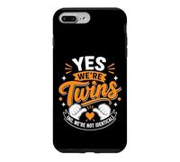 Oui, Nous Sommes Jumeaux Non, Nous ne Sommes Pas identiques Coque pour iPhone 7 Plus/8 Plus