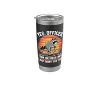 Oui, Officier. Je N'ai Juste Pas Vu. Gobelet isotherme en acier inoxydable double paroi