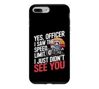 Oui Officier Je n'ai Pas Vu Moto Coque pour iPhone 7 Plus/8 Plus