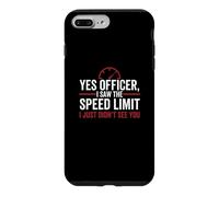 Oui Officier Limite de Vitesse Vitesse Excès De Voiture Amateurs De Guy Coque pour iPhone 7 Plus/8 Plus