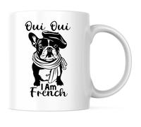 Oui Oui, Je Suis Français Mug Céramique Tasse Pratiques Tasses À Thé Pour Espresso Lait L'École 330Ml