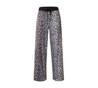 OUI Pantalon beige / noir / blanc, Taille 46