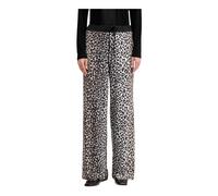 Oui - Pantalon en maille à motif - Femme - Pantalons - Multicolore - Taille: 40 FR