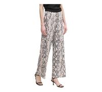 Oui - Pantalon large - Femme - Pantalons - Beige - Taille: 38 FR