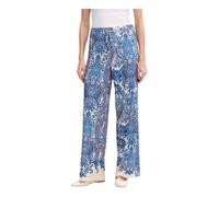 Oui - Pantalon large - Femme - Pantalons - Multicolore - Taille: 38 FR